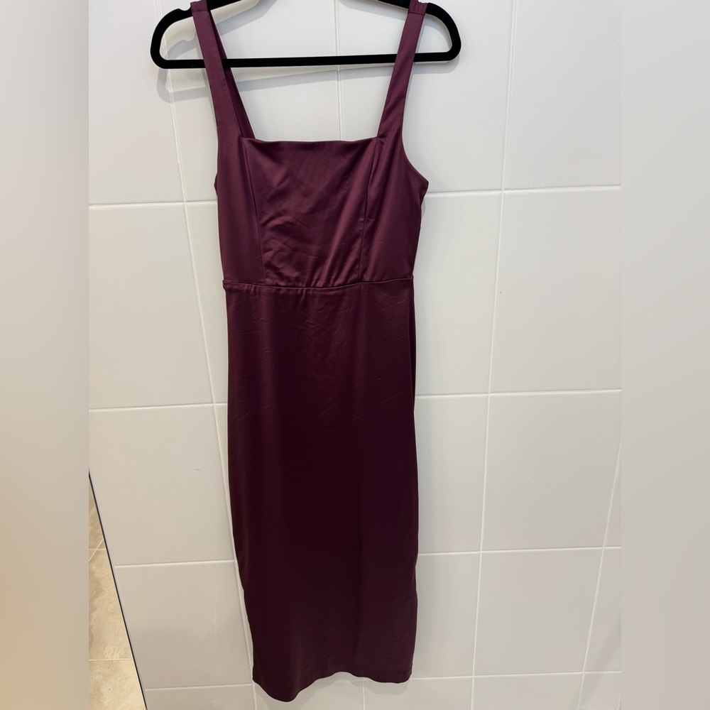 Abercrombie & Fitch Women's Burgundy Dress